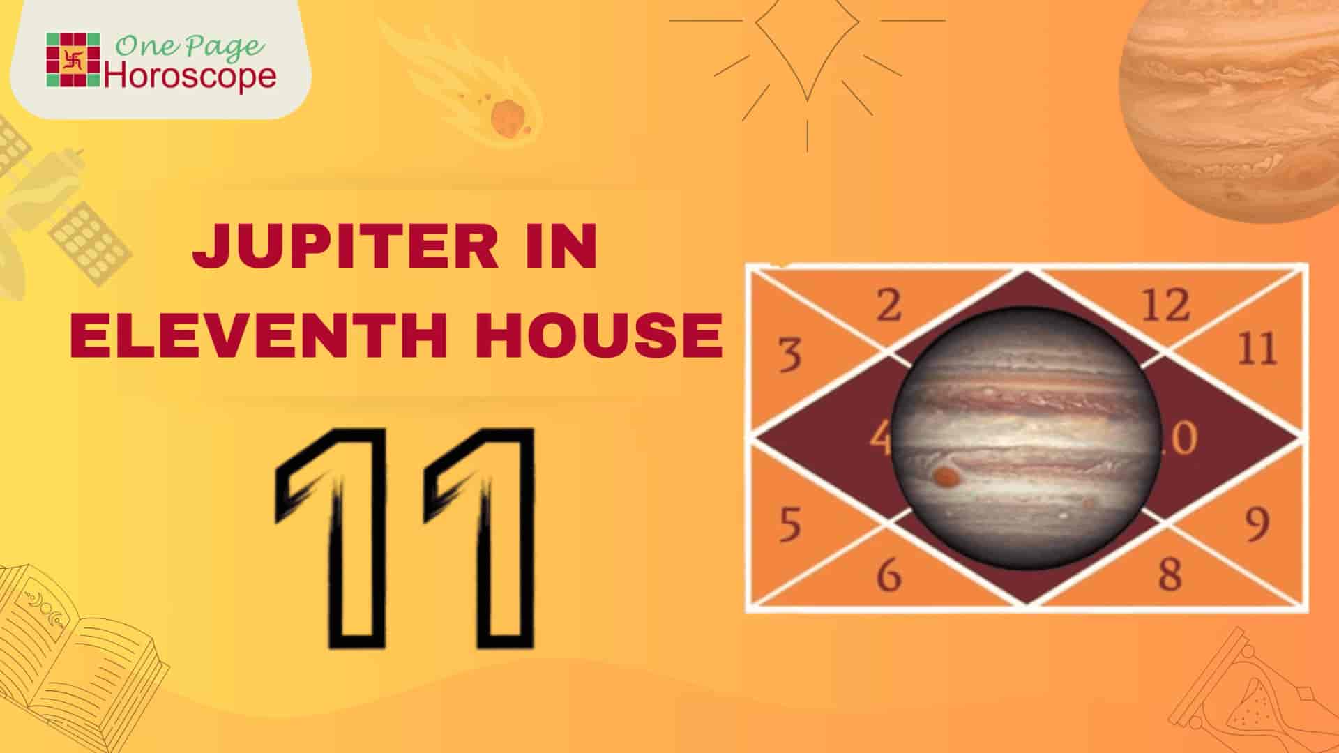 jupiter in eleventh house