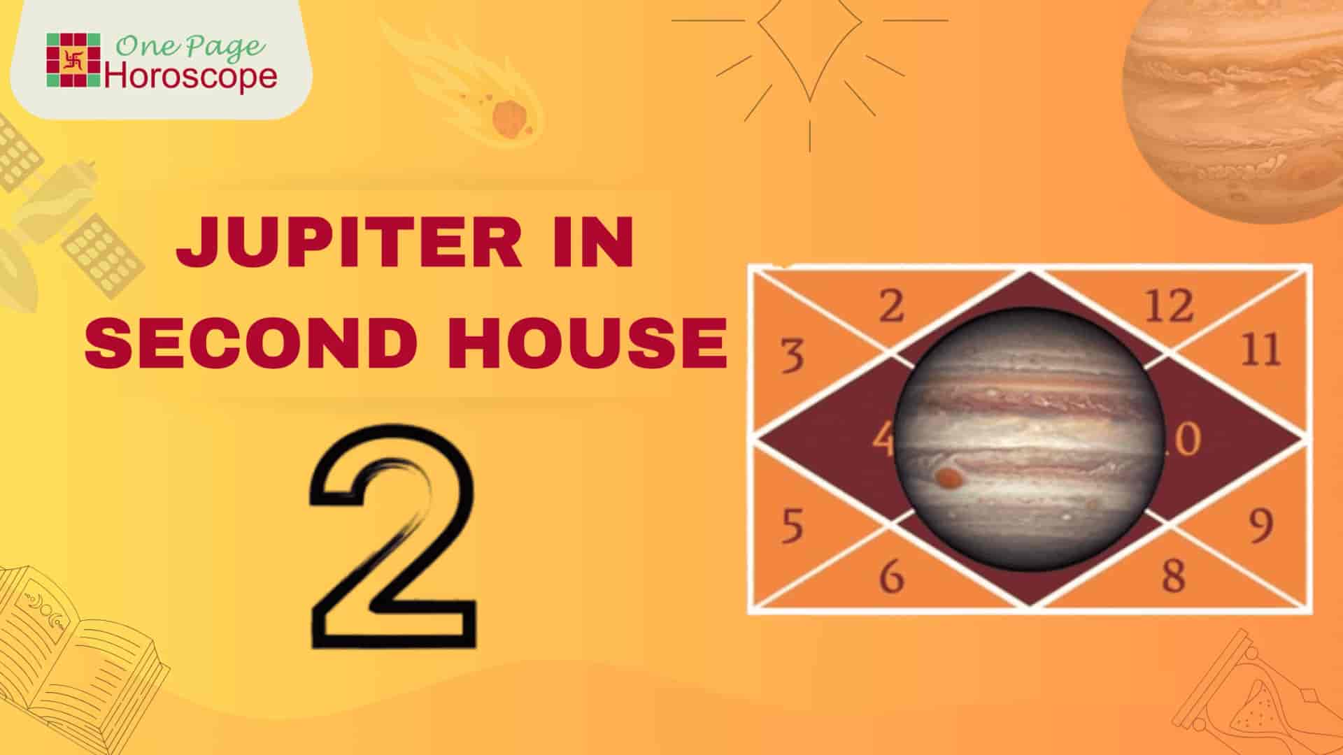 jupiter in second house
