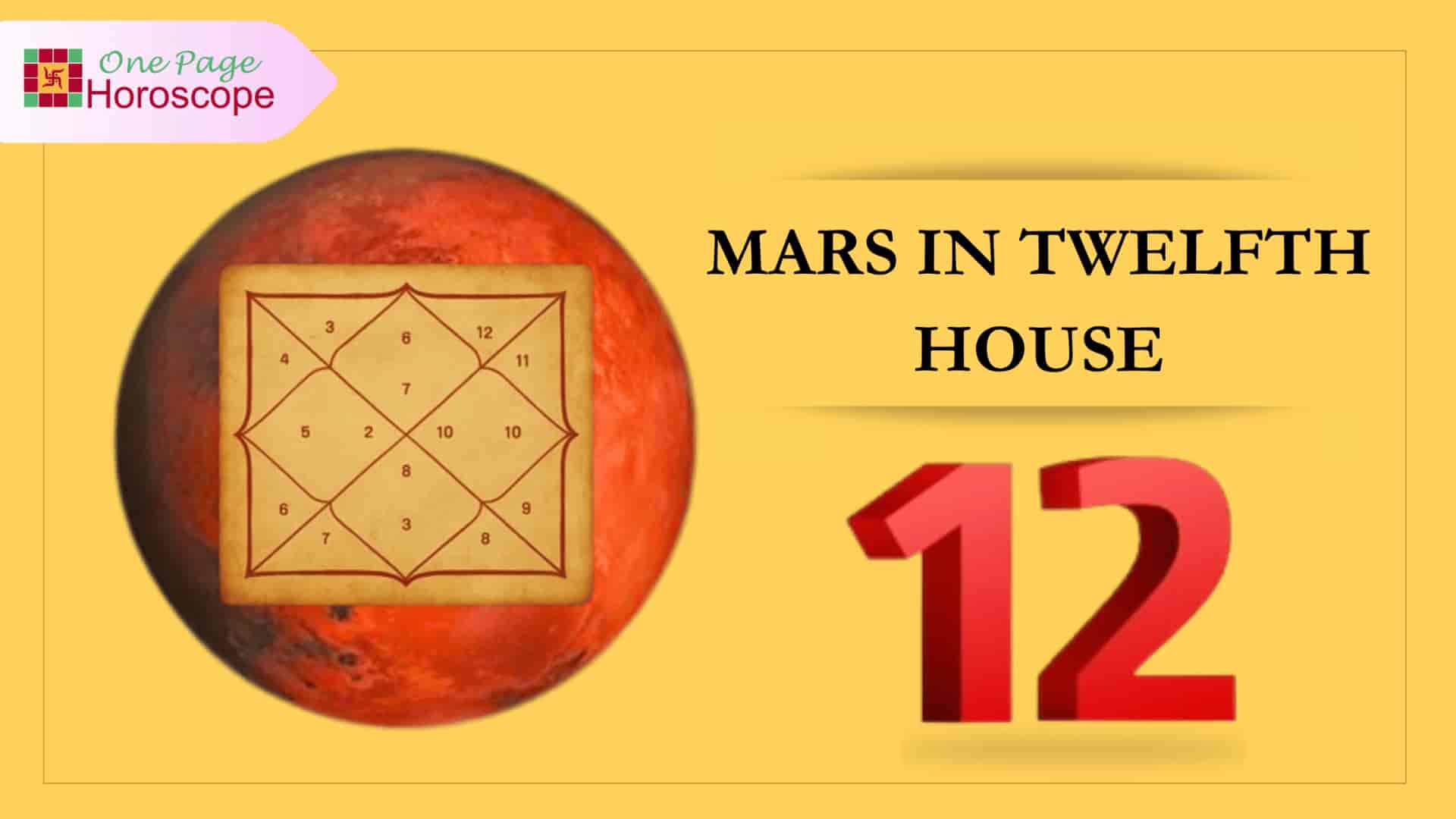 mars in twelfth house