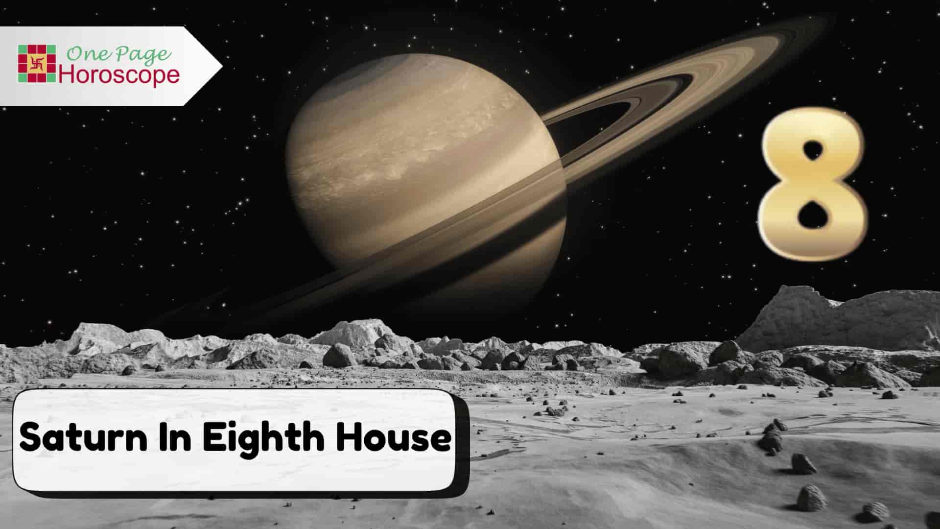saturn in eighth house