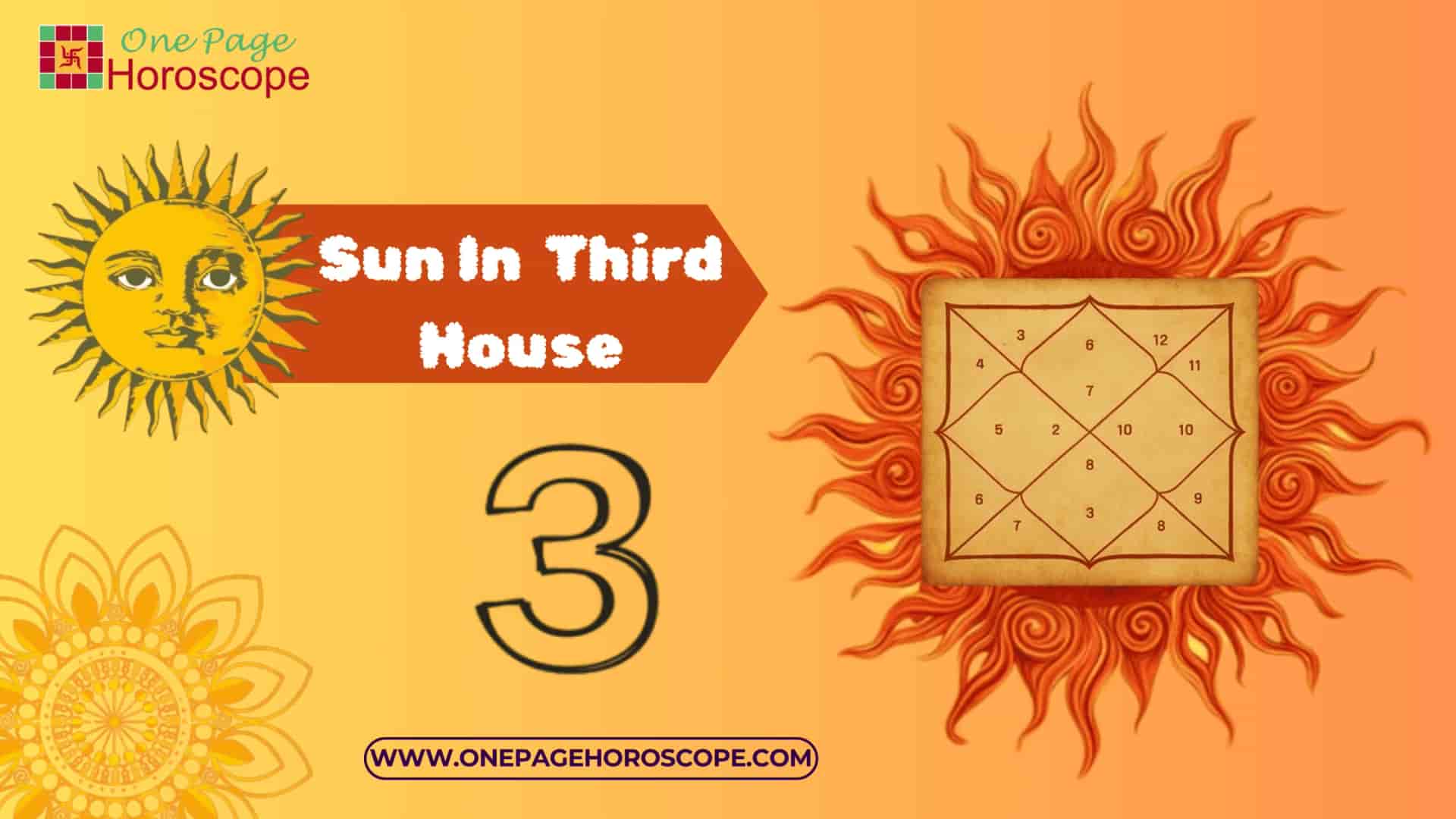 sun in third house