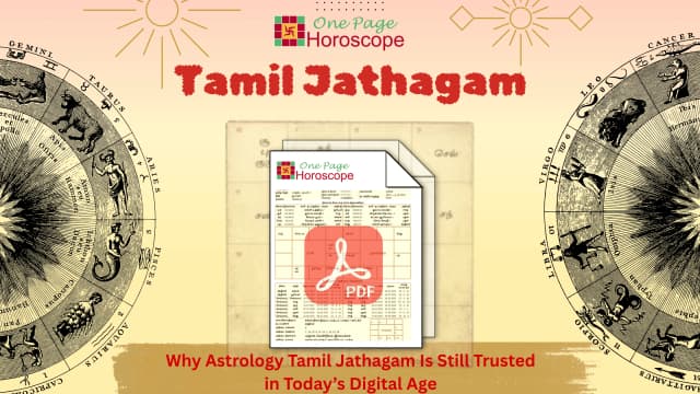 free tamil jathagam online