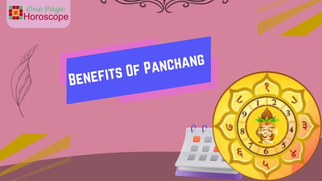 benefits of panchang