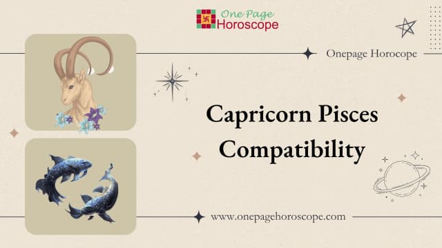 Capricorn and Pisces Compatibility