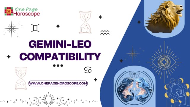 gemini leo compatibility