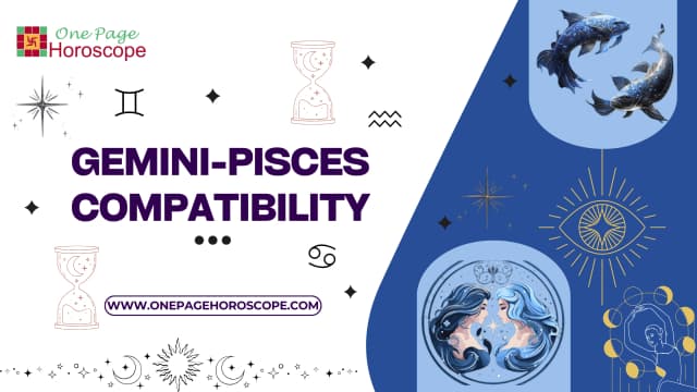 gemini and pisces zodiac compatibility