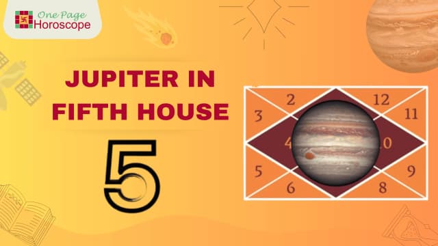 jupiter in fifth house