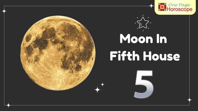 moon in fifth house