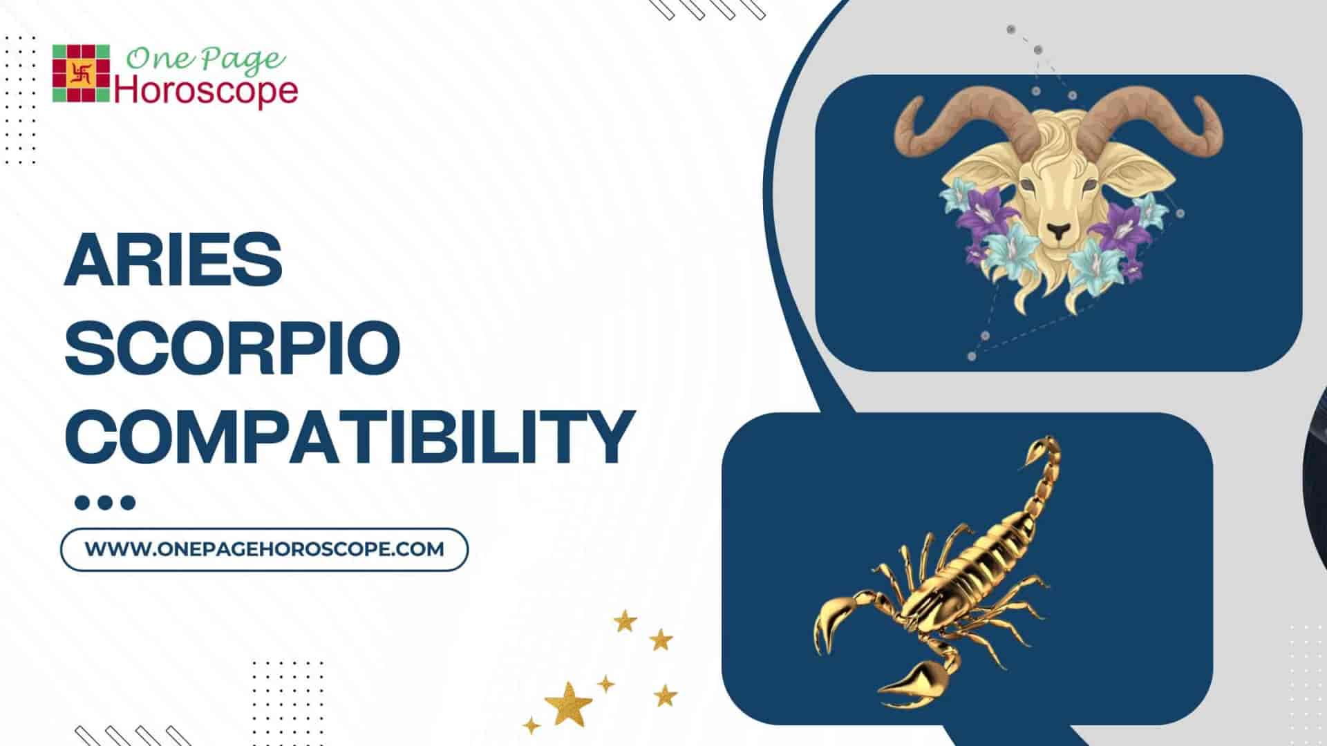 aries scorpio compatibility