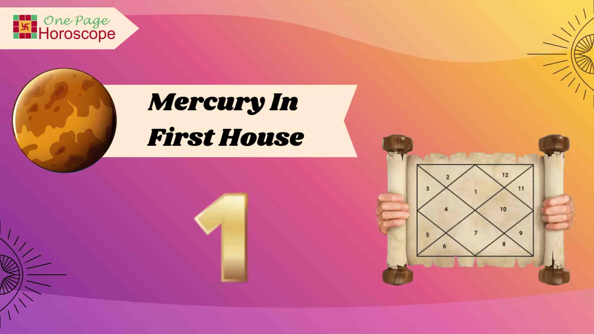 mercury in first house